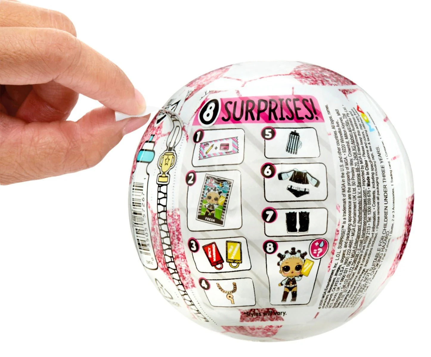 LOL Surprise All-Star B.B.s Sports Series 3 Soccer Team Sparkly Dolls Assorted - Image 4