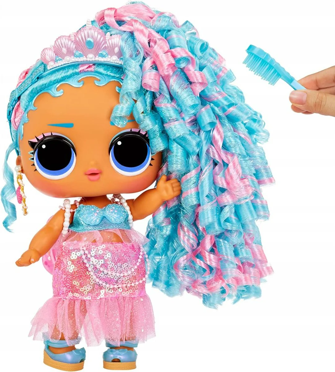 LOL Surprise! Big Baby Hair Hair Hair Doll Splash Queen 11inch MGA-579724 - Image 3