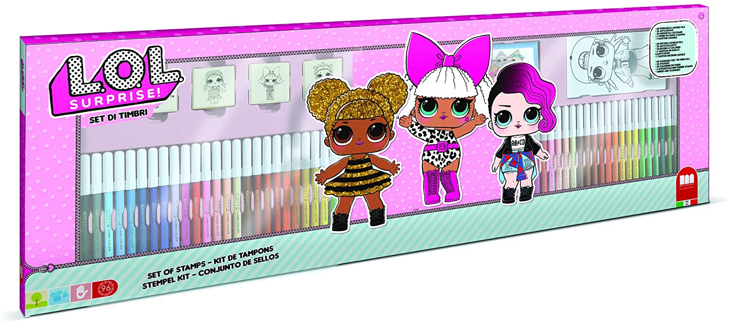 LOL Surprise Felt Tip Pens 60pcs 189805