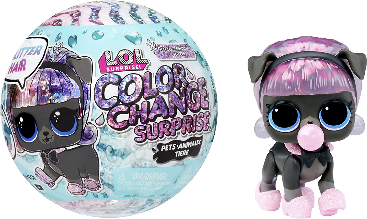 LOL Surprise! Glitter Color Change Surprise Pets Mystery Pack MGA-585312 - Image 7