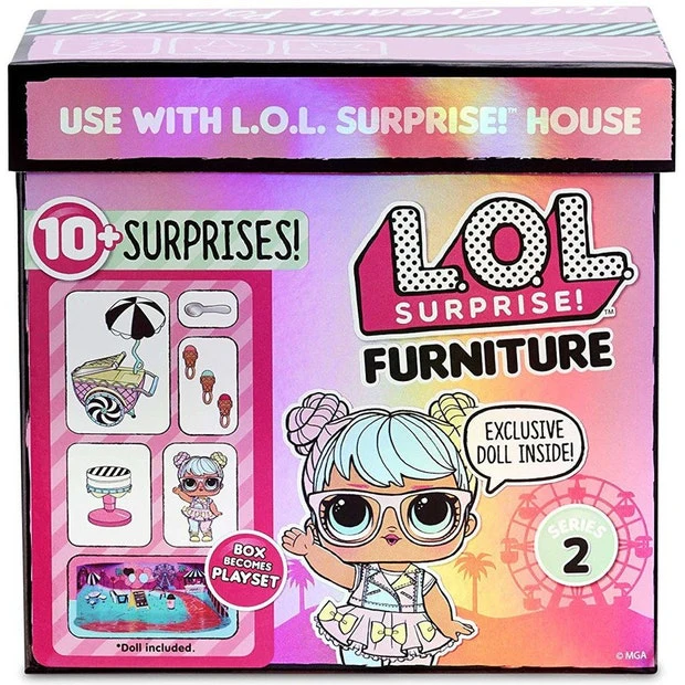 LOL Surprise Ice Cream Pop Up Furniture Playset 561736 - Image 2
