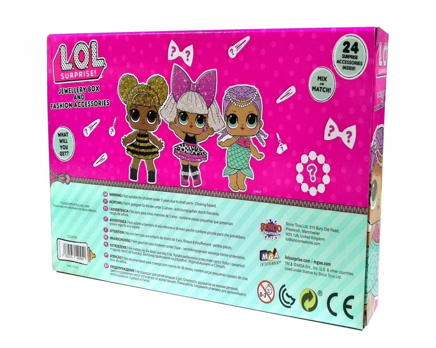 LOL Surprise Jewellery Storage Box LOL328334 - Image 3