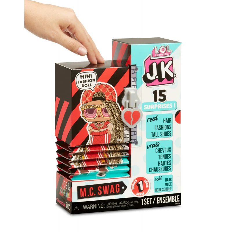 LOL Surprise JK M.C. Swag Mini Fashion Doll MGA-570745 - Image 3