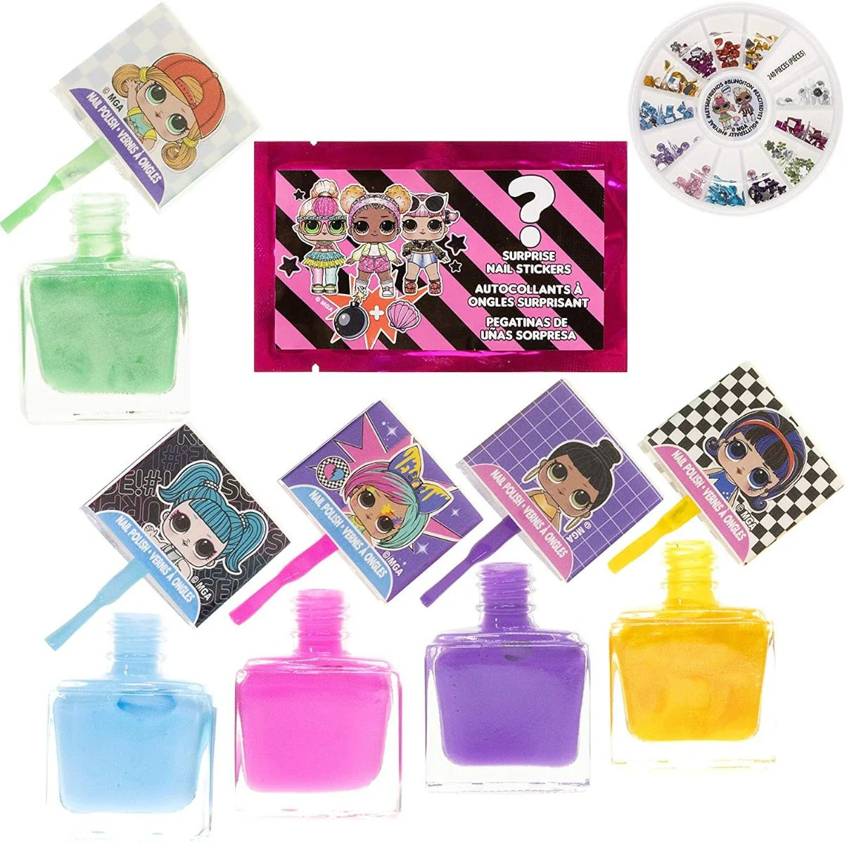 LOL Surprise Nail Art Decoration Set Makeup LL0046GA
