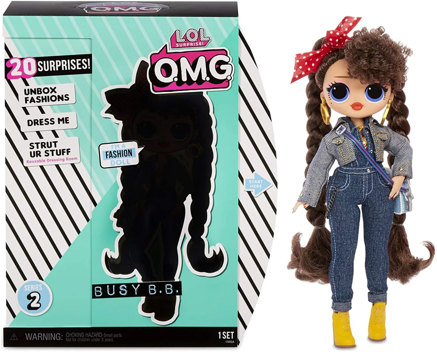 LOL Surprise OMG Fashion Doll S2 Busy BB 559788