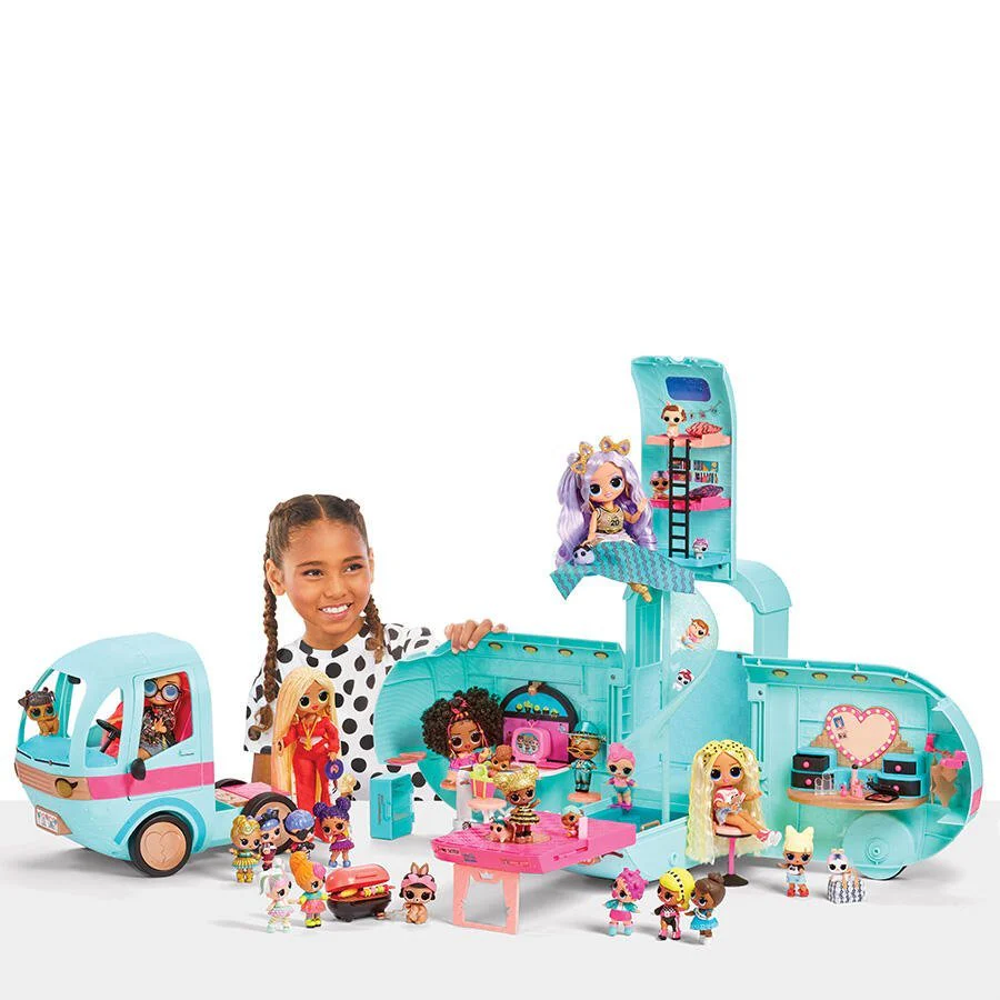 LOL Surprise OMG Glam N’ Go Camper – 4-in-1 Vehicle, House & Fashion Playset with 50+ Surprises & 360° Play - Image 2