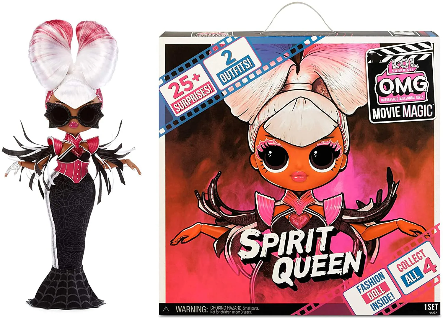 LOL Surprise! OMG Movie Magic Spirit Queen Fashion Doll MGA-577928 - Image 5