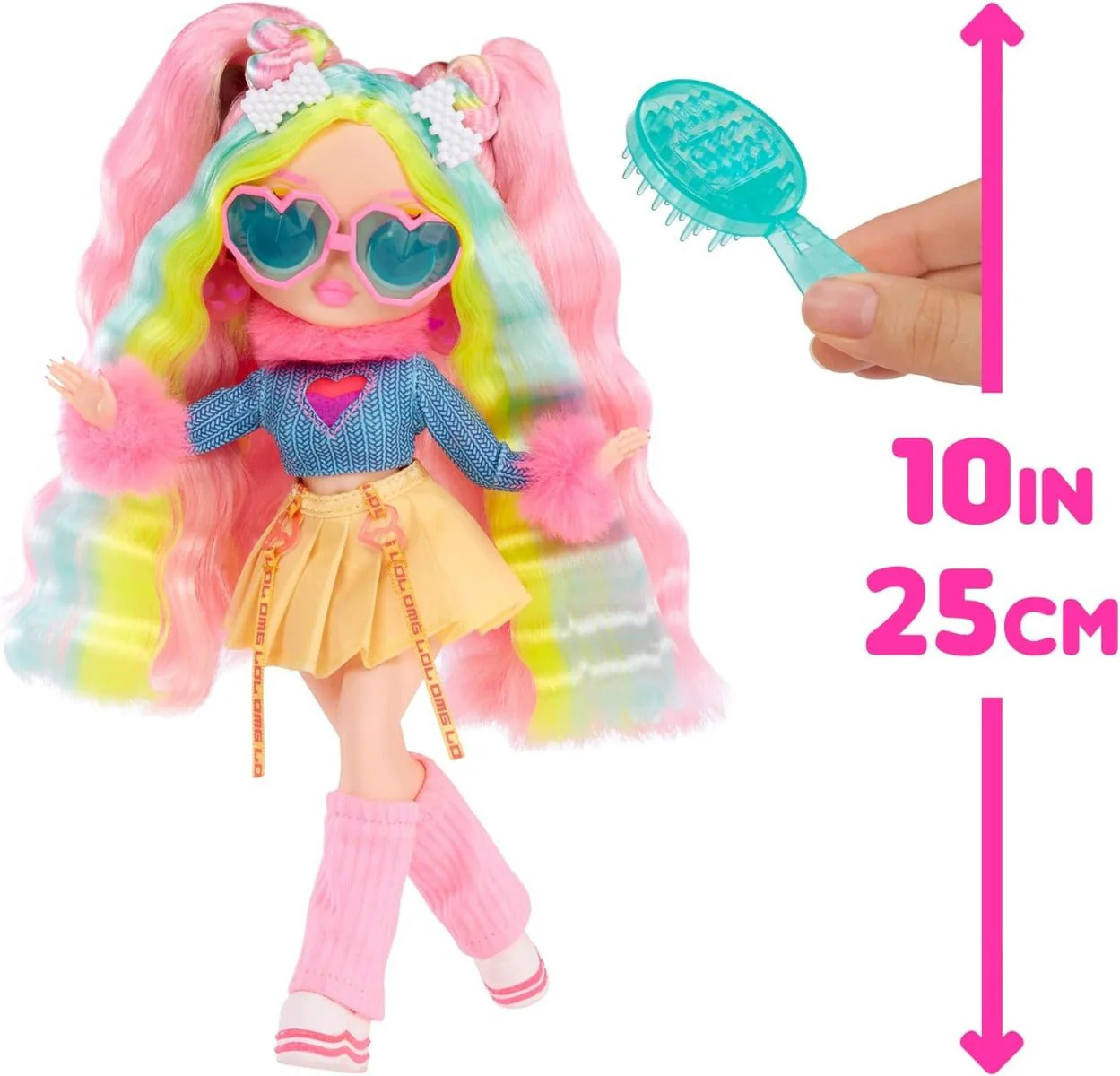 LOL Surprise! OMG Sunshine Makeover Fashion Doll - Bubblegum DJ MGA-589426 - Image 5