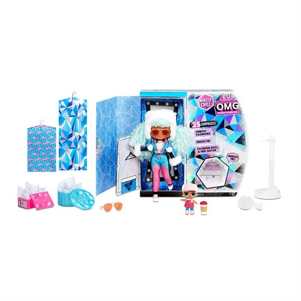 LOL Surprise OMG Winter Chill Icy Gurl & Brrr B.B. Fashion Doll MGA-570233 - Image 3
