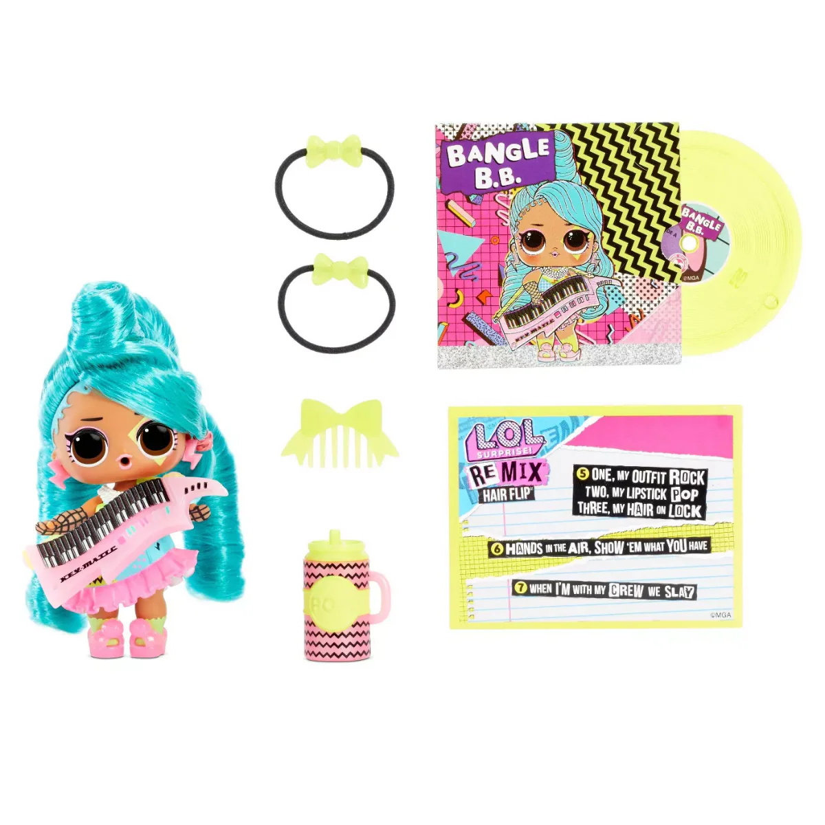 LOL Surprise Remix Hair Flip Tots Dolls Assorted MGA-566960 - Image 4