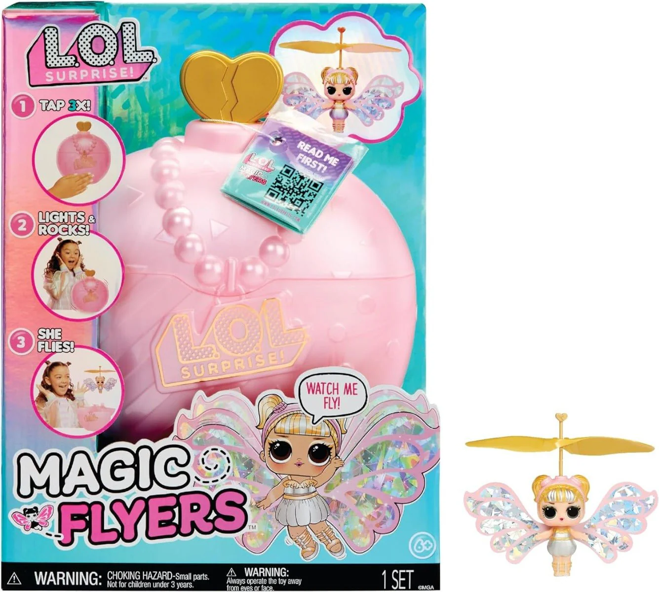 LOL Surprise Rock n' Release Flyers (Gold Wings)