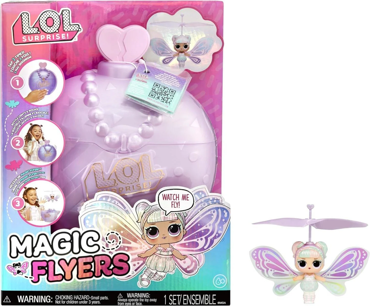 LOL Surprise Rock n' Release Flyers (Lilac Wings)