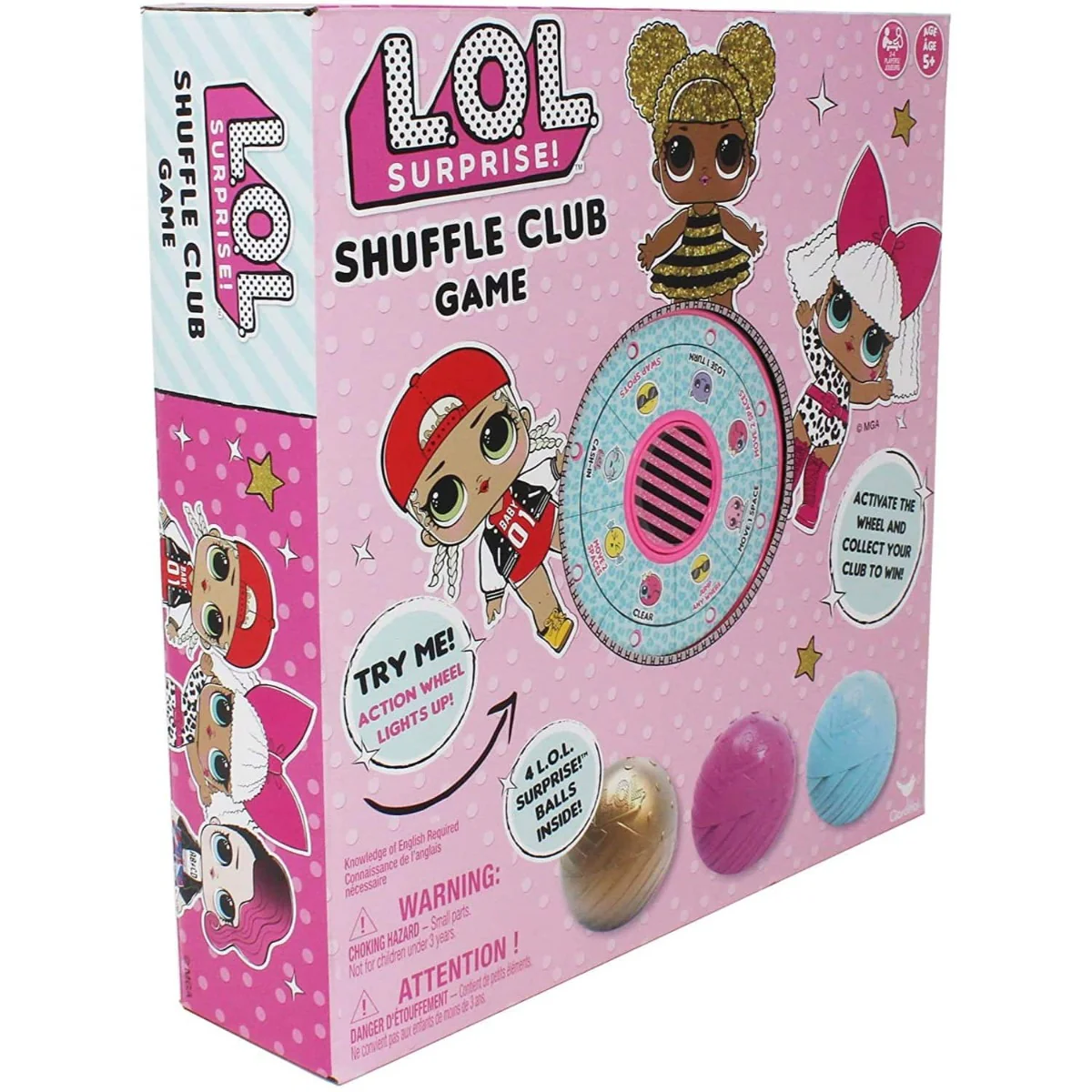 LOL Surprise! Shuffle Club Game With 4 LOL Surprise Balls 6053620 - Image 2