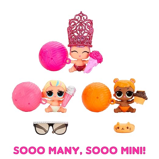 LOL Surprise Sooo Mini! Lil Sisters with Collectible Doll 5 Surprises MGA-588436 - Image 4