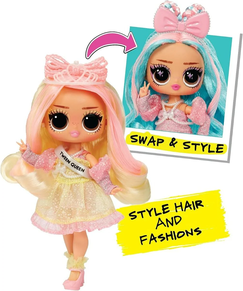 LOL Surprise! Tweens Fashion Doll Bundle – Braids-2-Waves Winnie + Ellie Fly (20+ Surprises & Swapping Fun) - Image 3