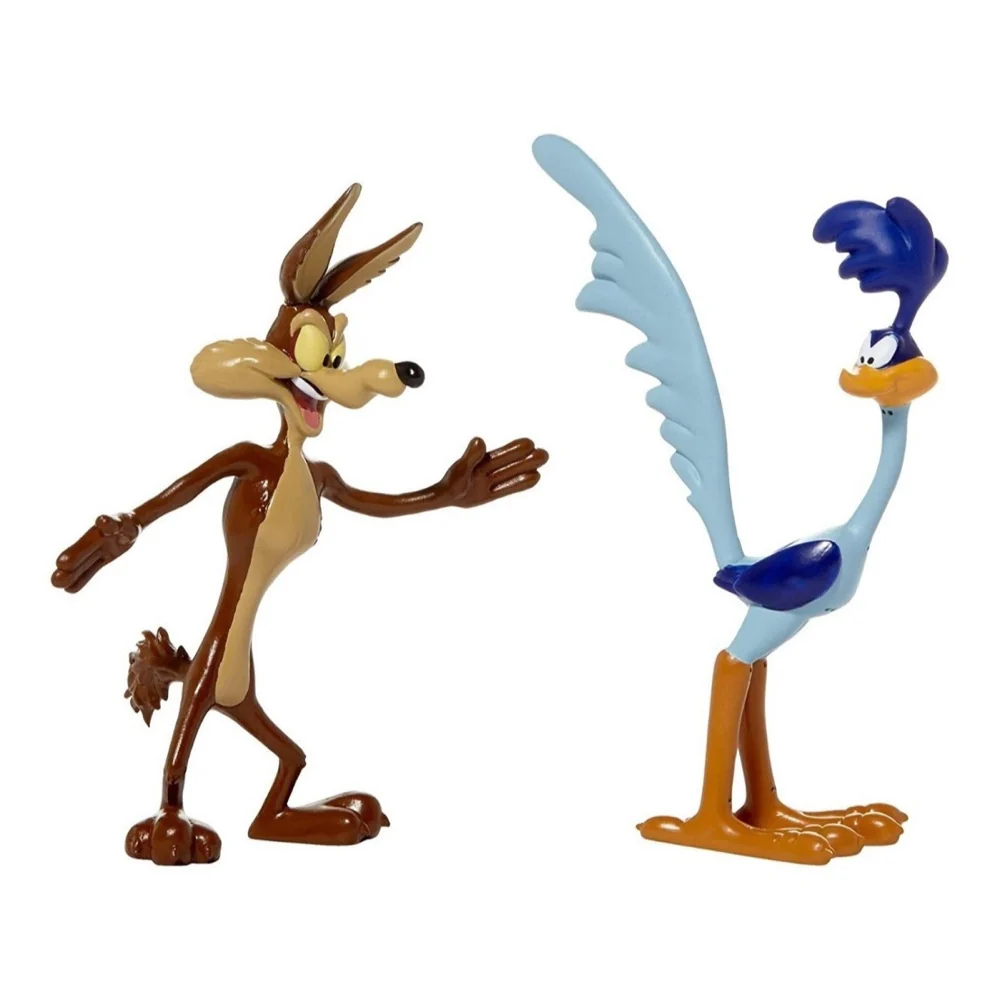 Looney Tunes Bendable Figures 2-Pack Roadrunner & Wile E Coyote 15cm LT4807-V2