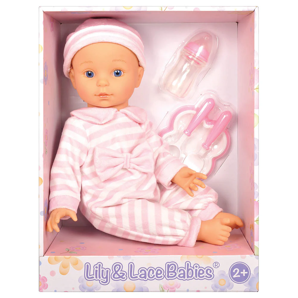Lotus Lily & Lace Baby - Caucasian 40cm 16014