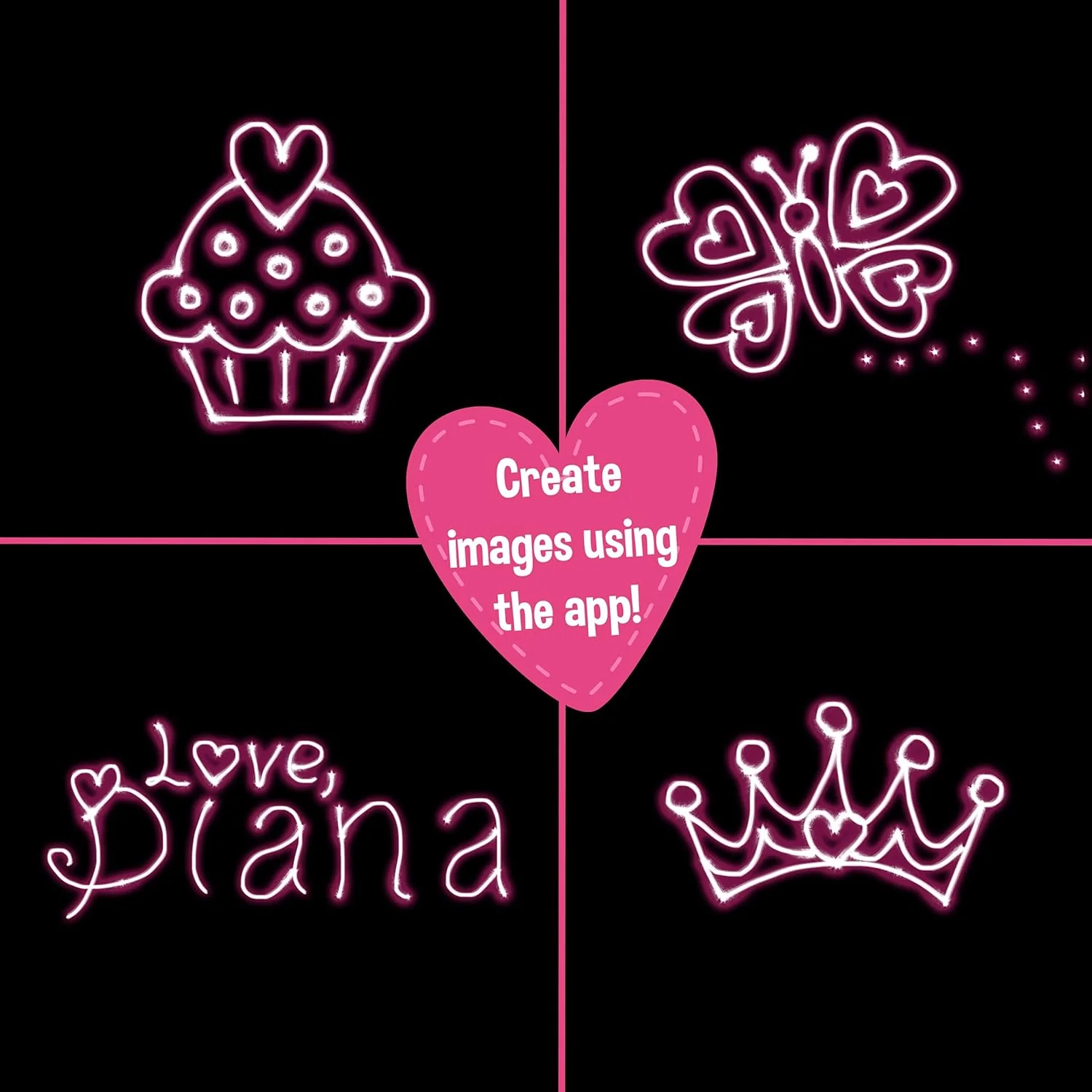 Love Diana Magic Light Painting Wand LD-1003 - Image 4