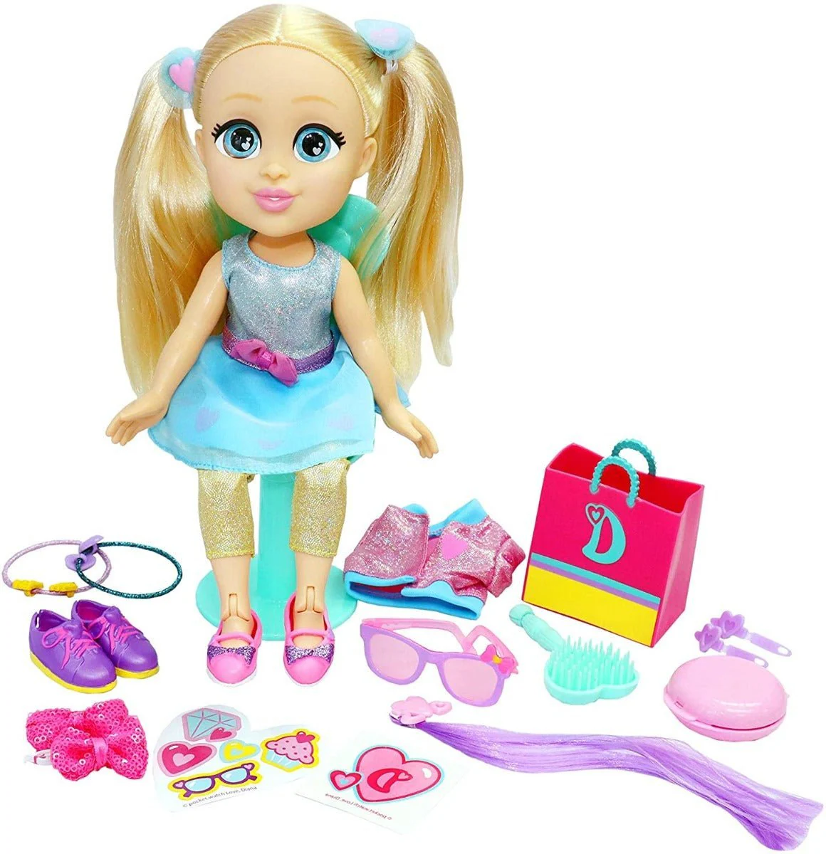 Love Diana Mystery Shopper Playset with Doll and Surprises 79853