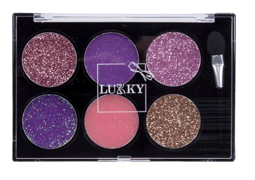 Lukky Eye Shadow Cream with Glitter with Brush Applicator LPFG 6ml LUK-T16127