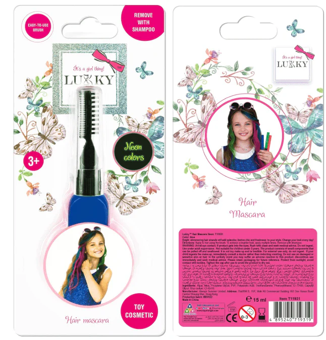 Lukky Hair Mascara Neon - Blue 15ml LUK-T11931