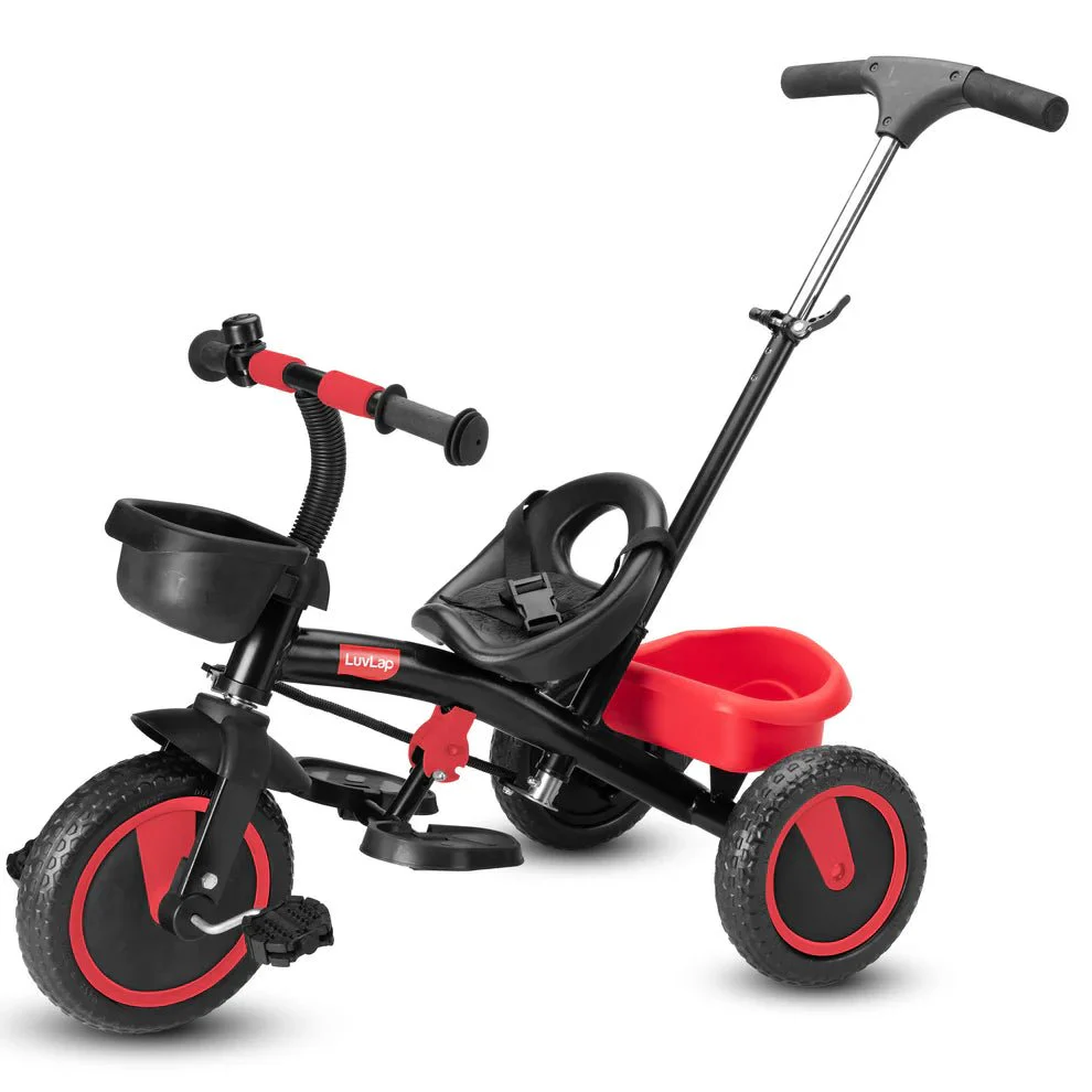 Luvlap Tricycle with Handle Purple TR-003/KT-004