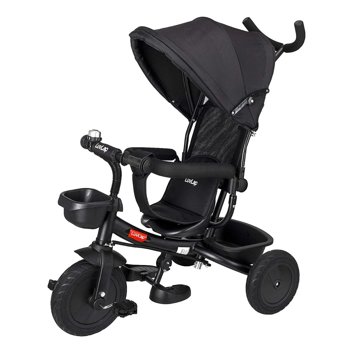 Luvlap Tricycle with Umbrella Black TR-005/KT-006