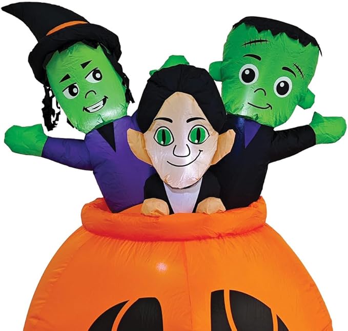 Mad Toys Inflatable Spooky Cauldron 348444 - Image 2
