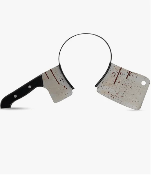 Halloween Zombie Cleaver Headband 349443