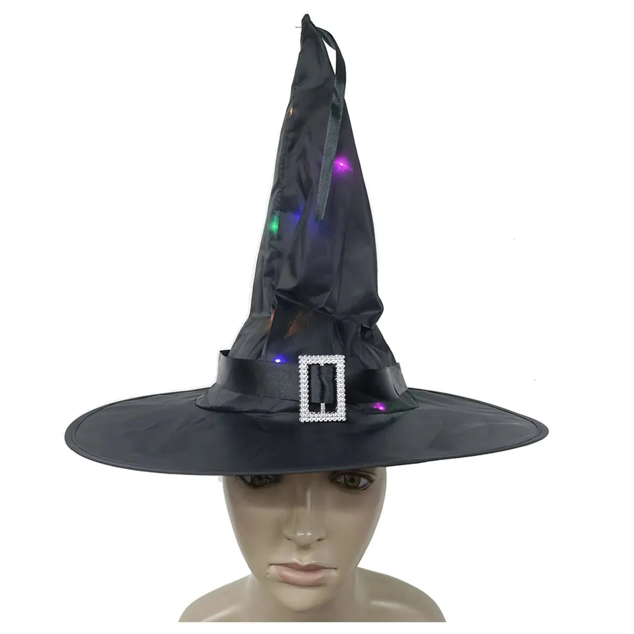 Halloween Witch Hat Halloween With Light 88605 - Image 3