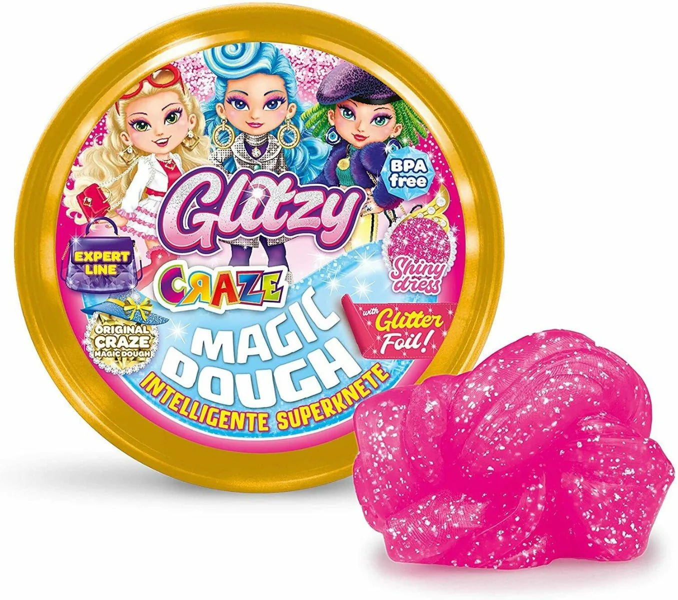 Magic Dough Glitzy Assorted 35450 - Image 2