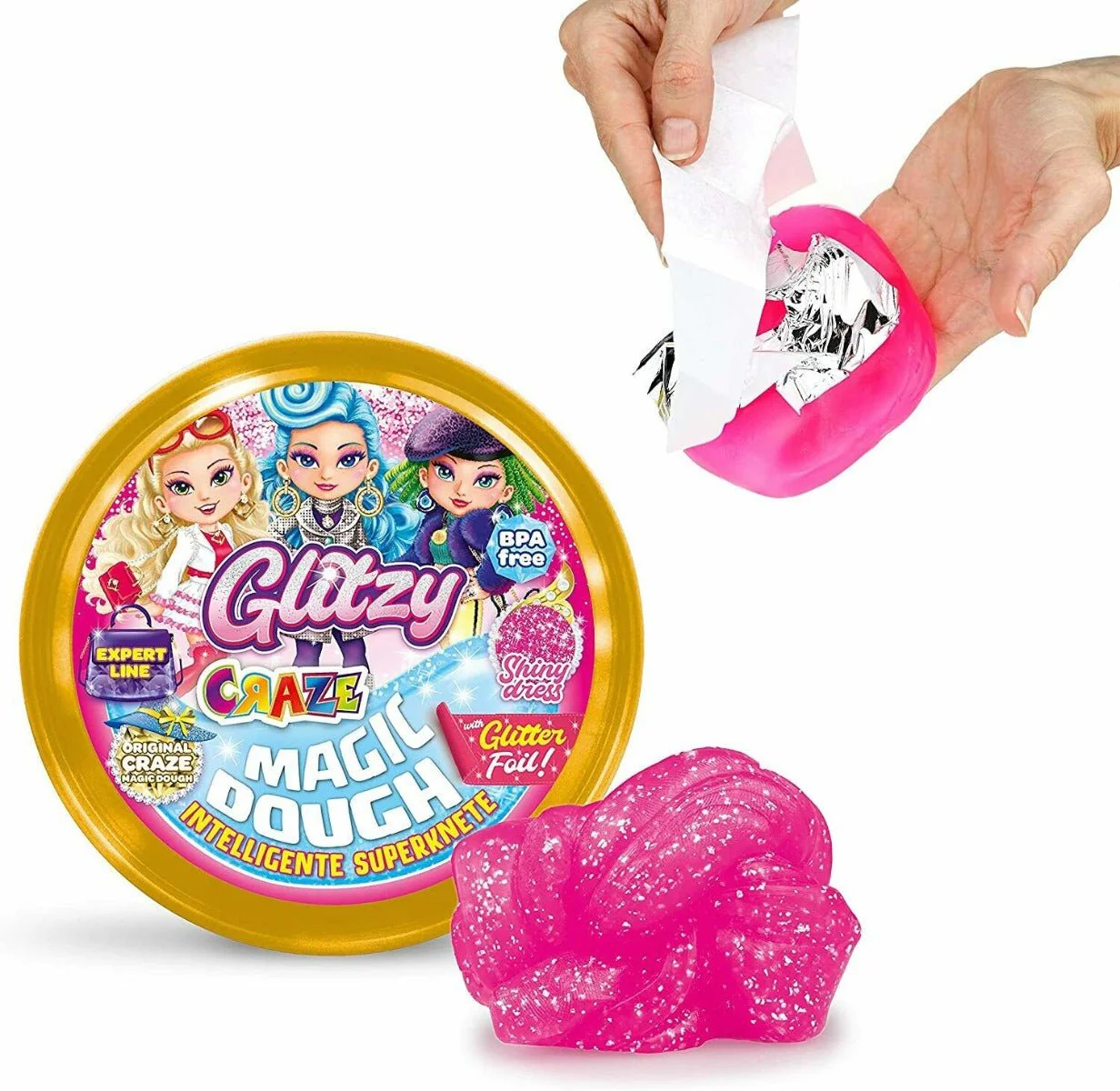 Magic Dough Glitzy Assorted 35450 - Image 3