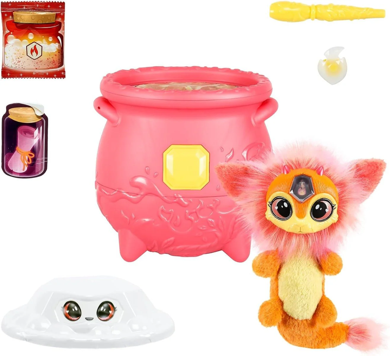 Magic Mixies Magical Gem Surprise Cauldron - Fire Magic 14882/64939 - Image 8