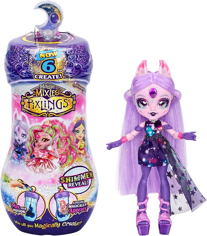 Magic Mixies Series-2 Pixlings With 2 Doll Howlexa 14917