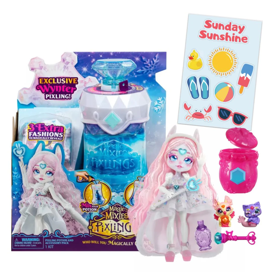 Magic Mixies Pixlings White Bunny Doll 14876/64578 - Image 9