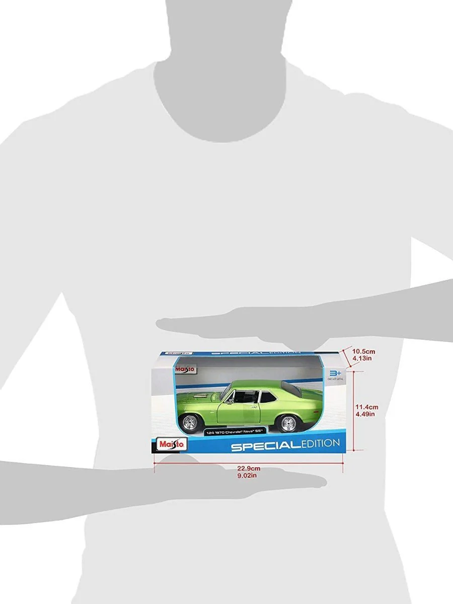 Maisto 1970 Chevrolet Nova SS 1:24 Scale - Image 4