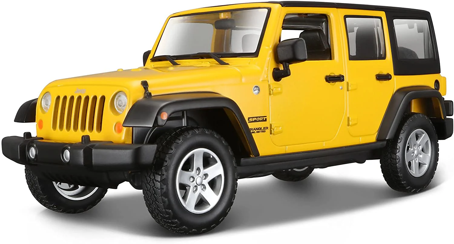 Maisto 2015 Jeep Wrangler Unlimited 1:24 Scale 31268 - Image 2