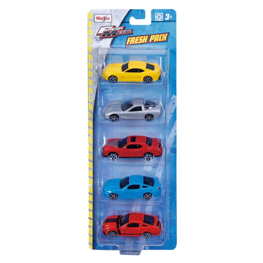 Maisto Five Fresh Metal Vehicle Assorted 15017