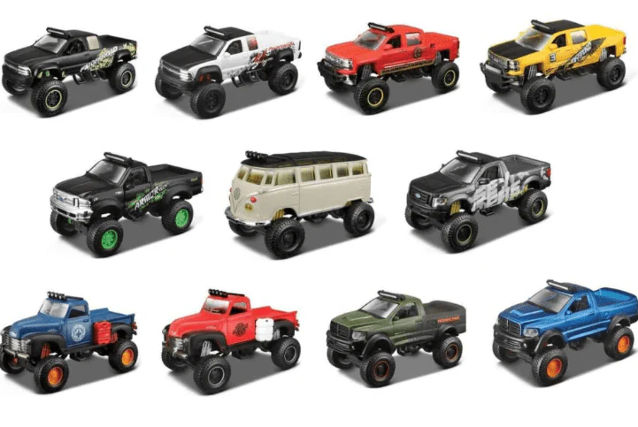 Maisto Fresh Metal 4X4 Rebels Vehicles 21205