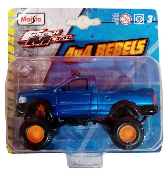 Maisto Fresh Metal 4X4 Rebels Vehicles Assorted  25205 - Image 4