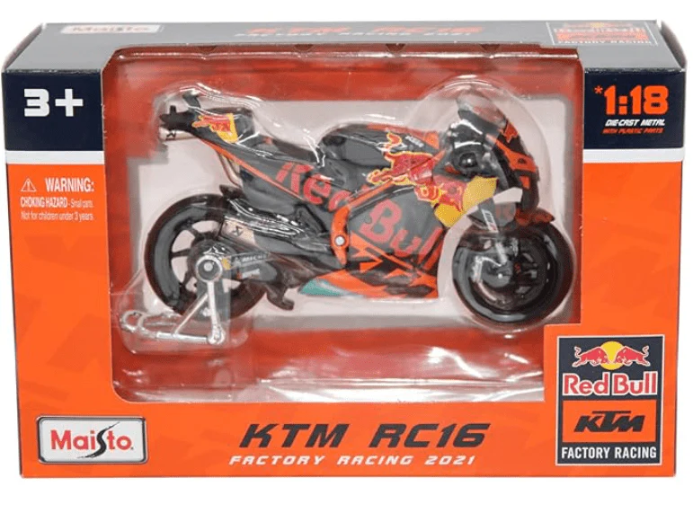 Maisto Red Bull KTM Moto GP 1:18 Scale 36371