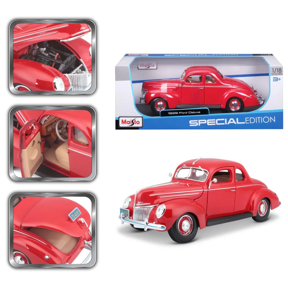 Maisto Special Edition 1939 Ford Deluxe 1:18 Scale 31180