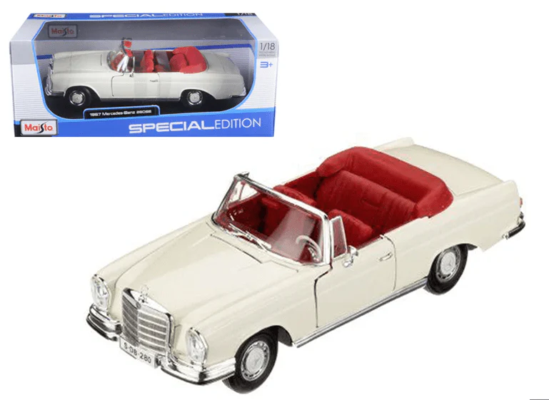 Maisto Special Edition 1967 Mercedez Benz 280 SE 1:18 31811