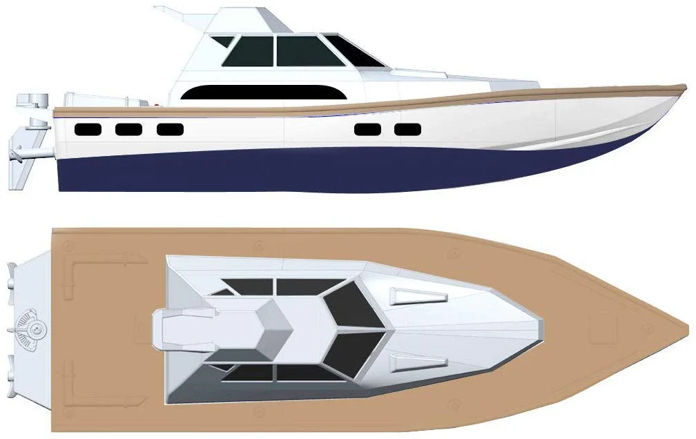 Maisto Tech Remote Control Police Boat 13.4 Inches Long Range 30 Meter 2.4GHz - Image 3