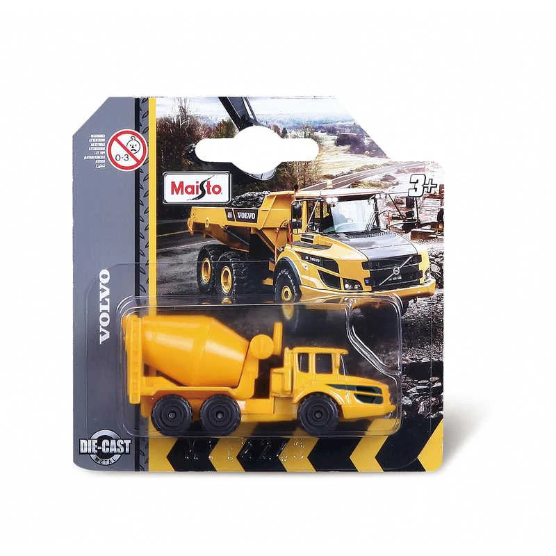 Maisto Volvo 3inch Construction Vehicles Assorted 15364