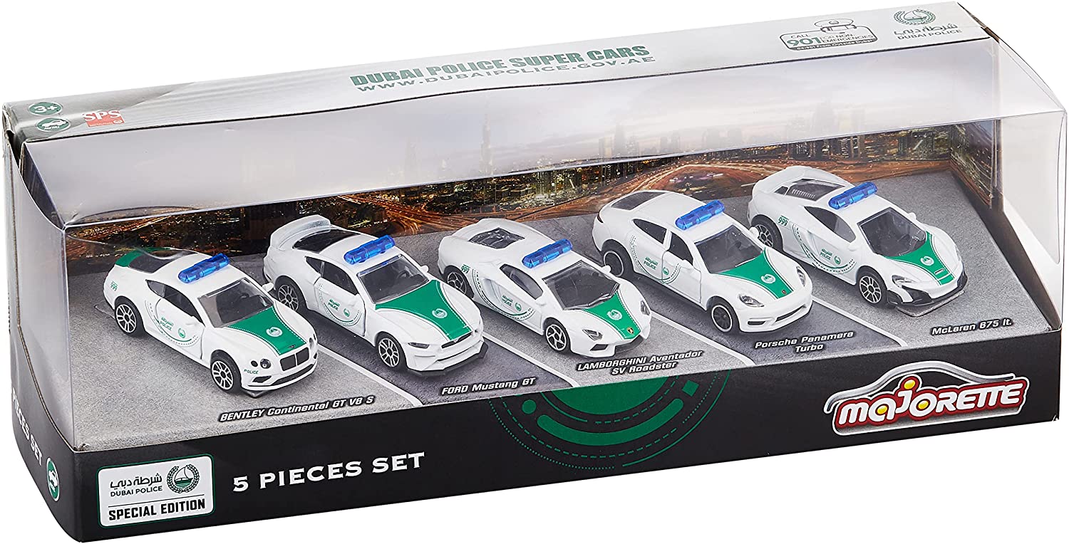 Majorette Dubai Police 5pcs