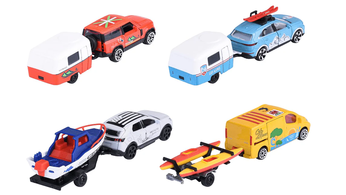 Majorette French Touch Trailer Die-Cast 4-Asst 212055014 - Image 2