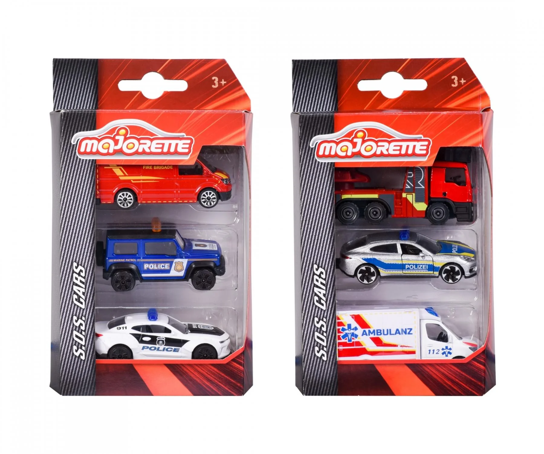Majorette Intern S.O.S 3 Pieces Set Asst 212057261038 - Image 3