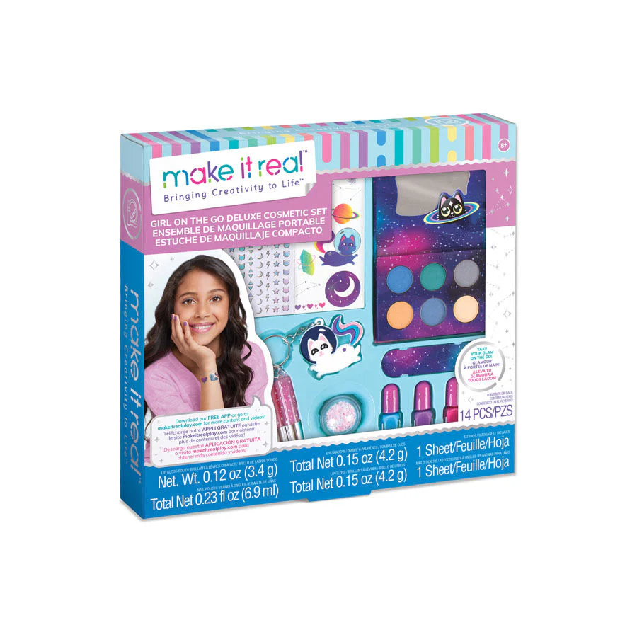 Make it Real Girl on the Go Deluxe Cosmetic Set 2463