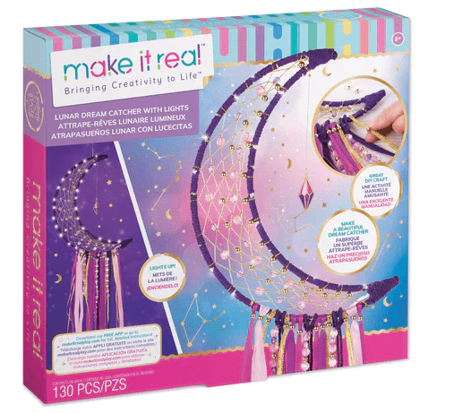 Make It Real Lunar Dream Catcher With Lights 1417
